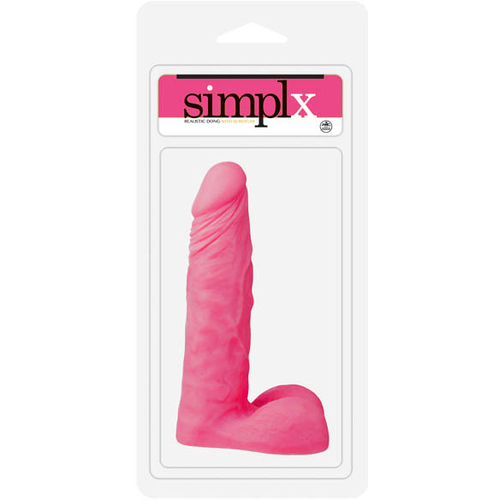 8" Simplx Pink Cock