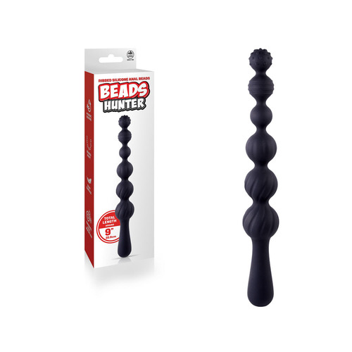 Beads Hunter - Black Black 22.9 cm Anal Beads