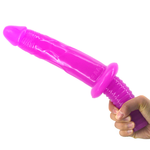 12" Realistic Cock + Handle