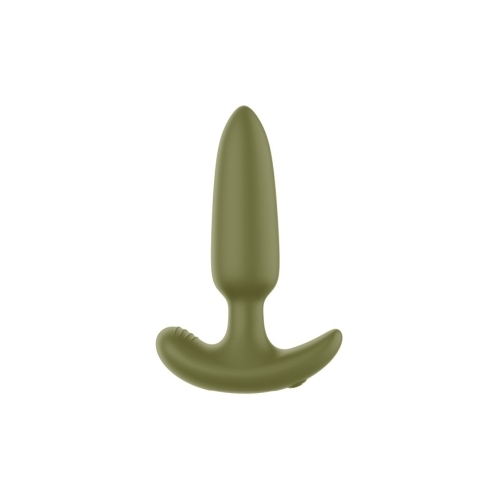 Pointed Vibrating Plug - Green