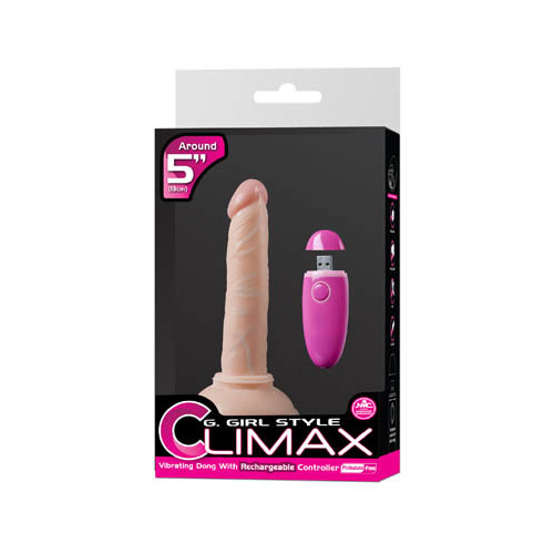 5'' Vibrating Cock + Remote