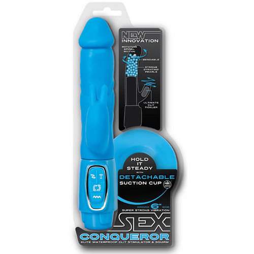 9'' Rabbit Vibrator + Suction Cup