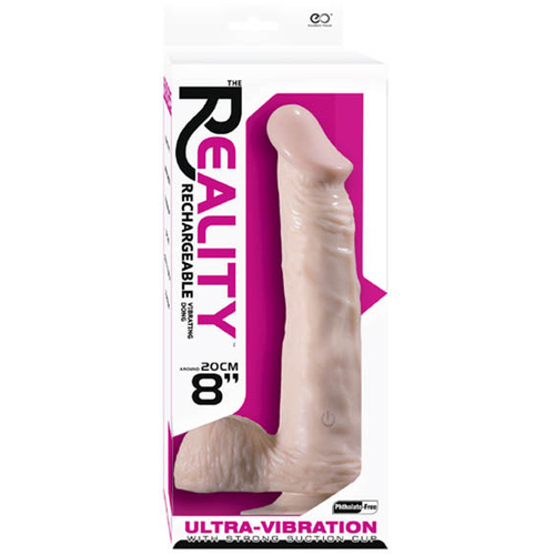 8'' Vibrating Cock + Balls