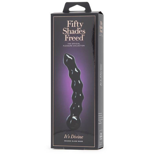 Its Divine Glass Beaded Dildo