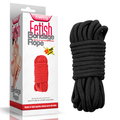 Black Bondage Rope