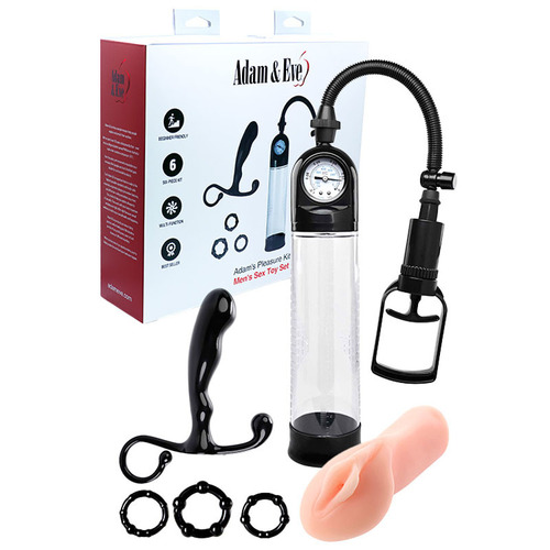 Adam & Eve ADAMS PLEASURE KIT Male Kit - 6 Piece Set