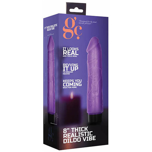 8" Thick Realistic Vibrating Cock