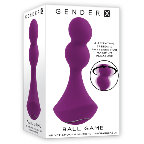 Ball Game Vibrating Butt Plug