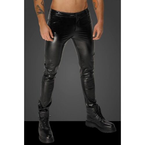 Snake Wetlook Long Pants/Back Pockets OS