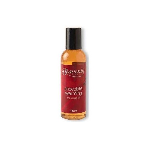 Heavenly Nights Warming Massage Oil Chocolate 125ml