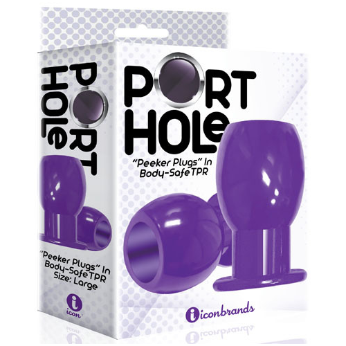 Port Hole Hollow Butt Plug