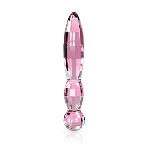 JimmyJane Dillenia Cissus Clear Pink Glass 19.5 cm Dildo