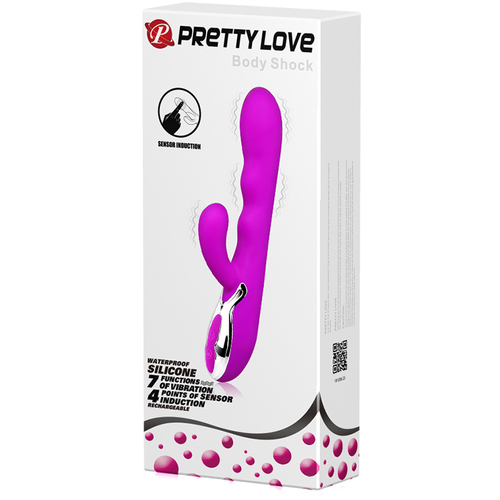 8.5" Body Shock Rabbit Vibrator