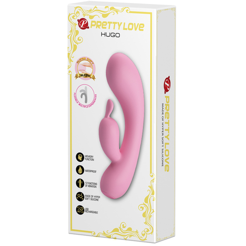 6" Hugo Rabbit Vibrator