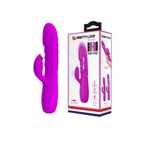 Thrusting Vibrator "Melanie" Purple