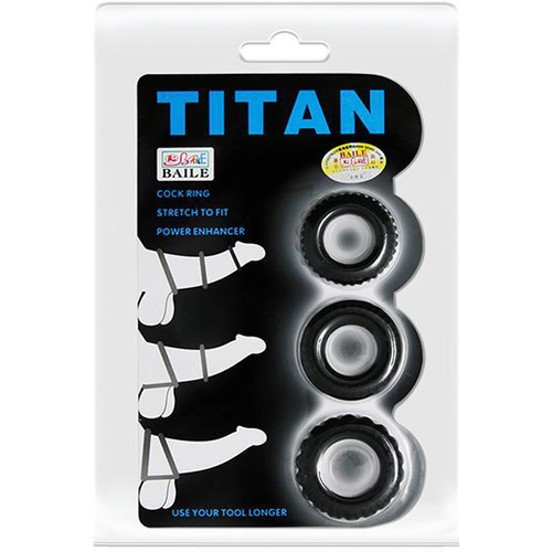 Titan Cock Rings x3