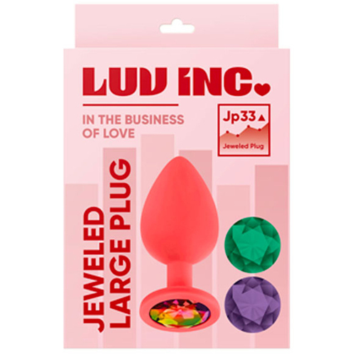 Jp33 Large Jeweled Butt Plug