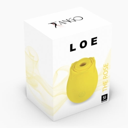 LOE THE ROSE PREMIUM SUCTION STIMULATOR - YELLOW