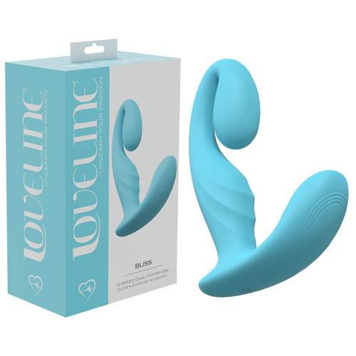 LOVELINE Bliss - Blue Blue 11.5 cm USB Rechargeable Vibrator