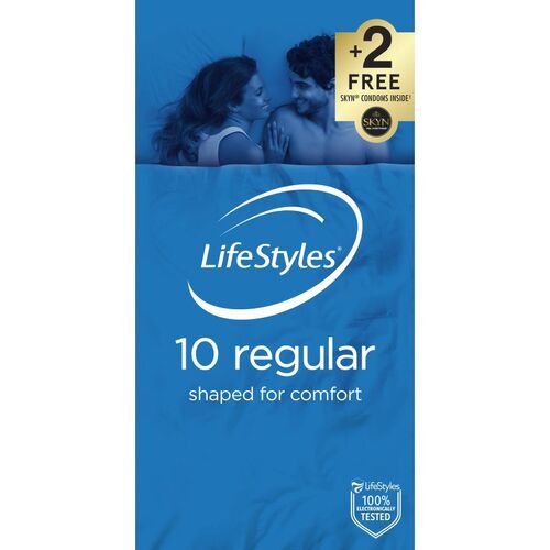 Lifestyles Regular Condoms 10 