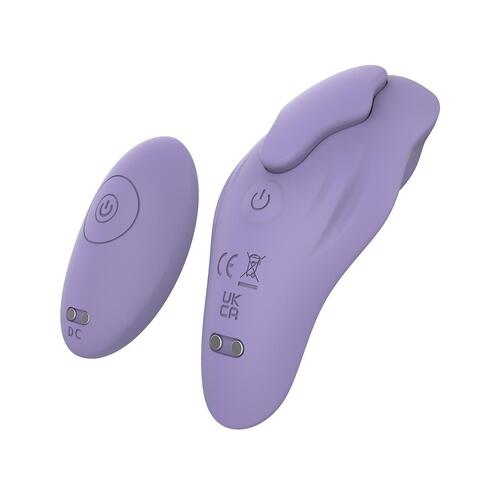 Pleasures By Playful Admirer - Rechargeable Panty Vibe with Remote Lilac