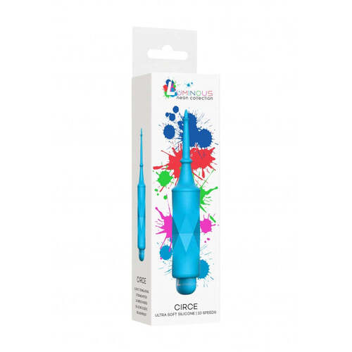 Circe - ABS Bullet With Silicone Sleeve - 10-Speeds - Turquoise