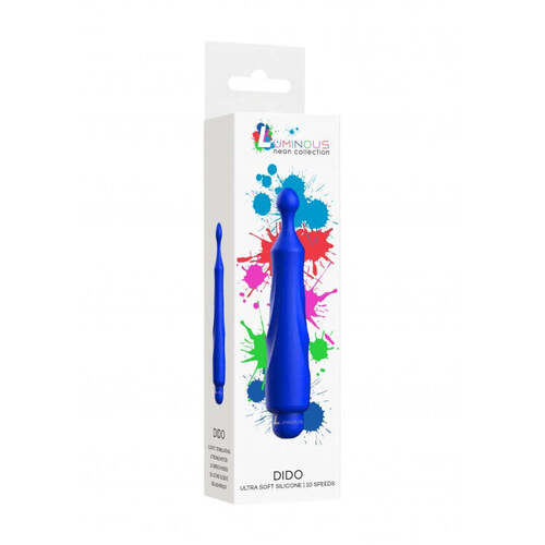 Dido - ABS Bullet With Silicone Sleeve - 10-Speeds - Royal Blue