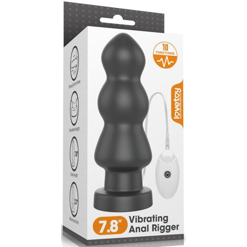 7.8" Vibrating Anal Rigger