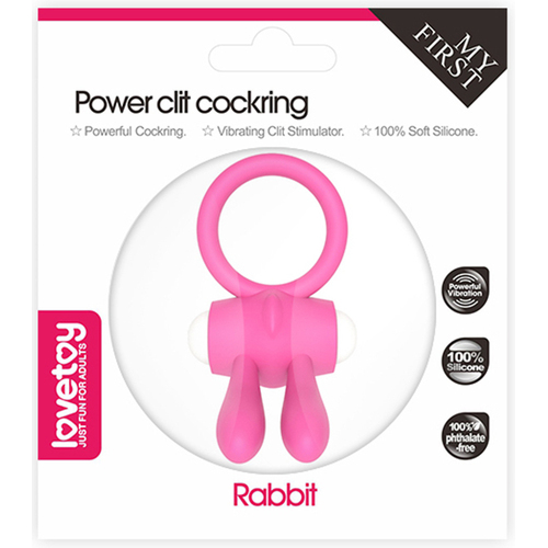 Power Clit Cockring Rabbit