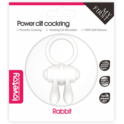 Power Clit Cockring Rabbit