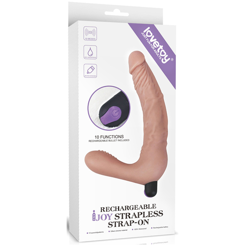 Vibrating Strapless Strap on