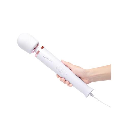 Le Wand Plug-in Vibrating Massager White