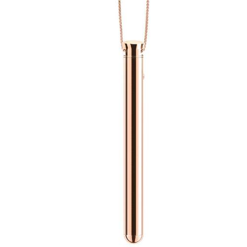 Le Wand Chrome Vibrating Necklace Rose Gold