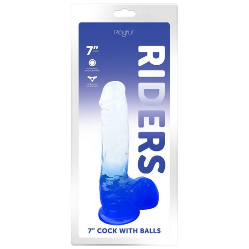 7" Riders Cock + Balls