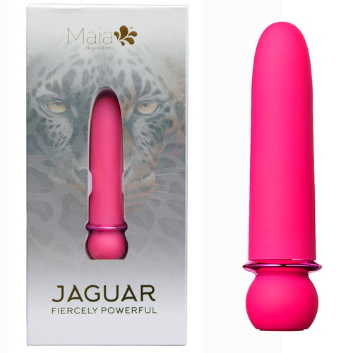 Maia JAGUAR - Pink Pink 10.1 cm USB Rechargeable Bullet