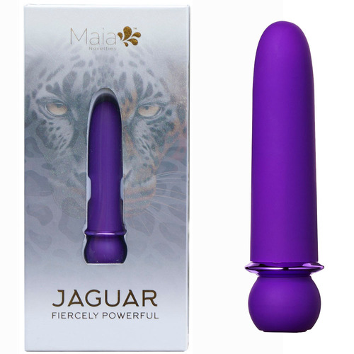 Maia JAGUAR - Purple Purple 10.1 cm USB Rechargeable Bullet