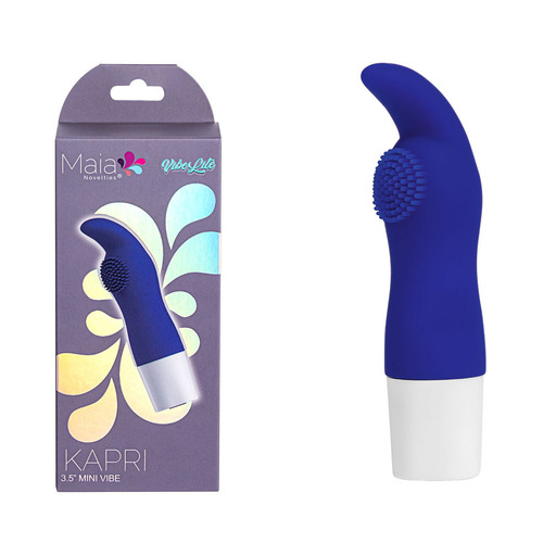 Maia KAPRI Blue 8.9 cm USB Rechargeable Bullet