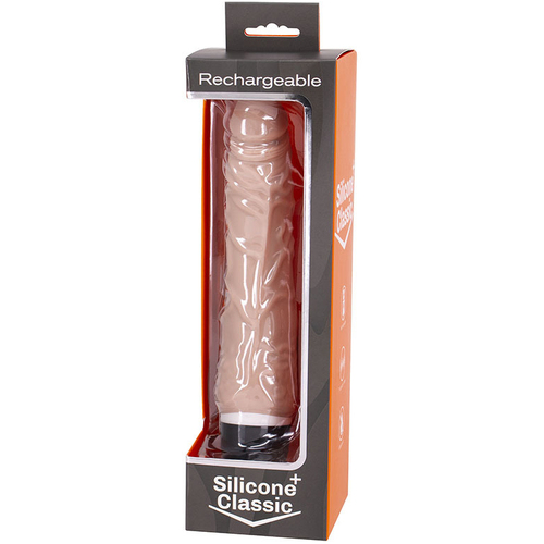 Silicone Classic Vibrating Cock