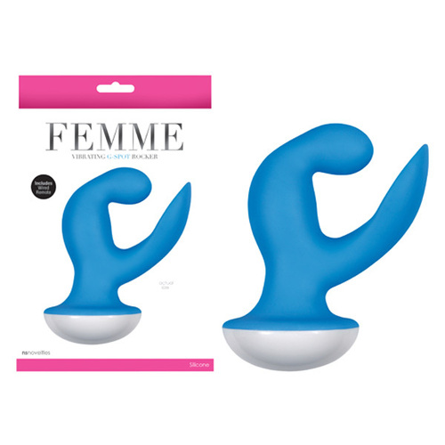 Femme Blue Vibrating G-Spot Rocker