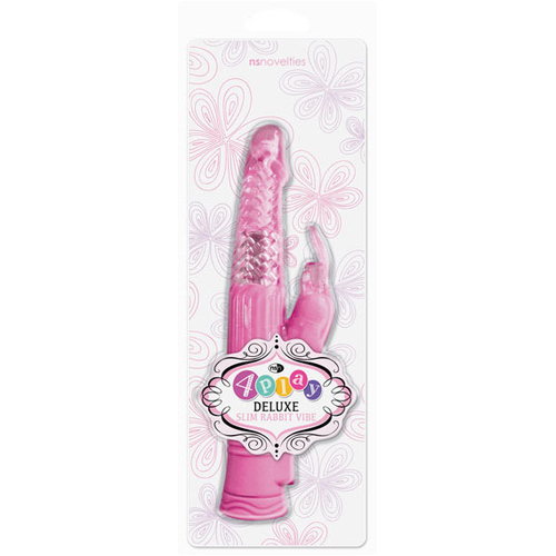 4.5" Deluxe Slim Rabbit Vibrator