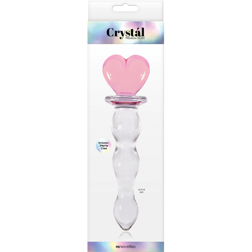 7.5" Heart Of Glass Dildo