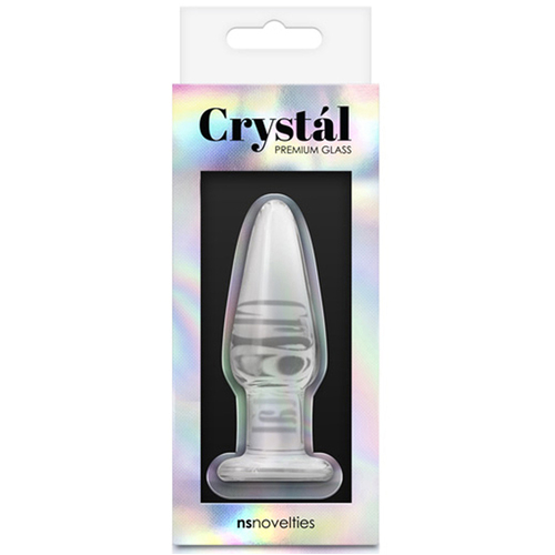 Small Glass Butt Plug