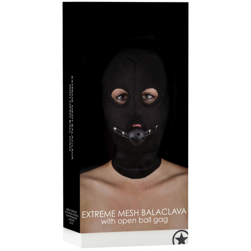 Mesh Balaclava Mask + Ball Gag