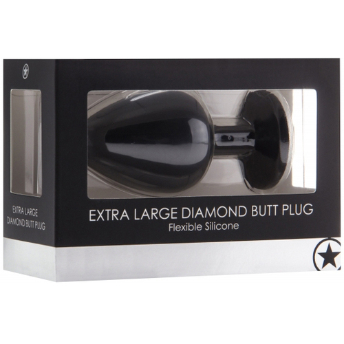 Extra Large Diamond Butt Plug