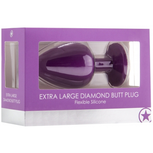 Extra Large Diamond Butt Plug