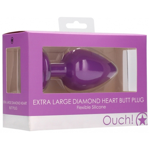 Extra Large Heart Butt Plug