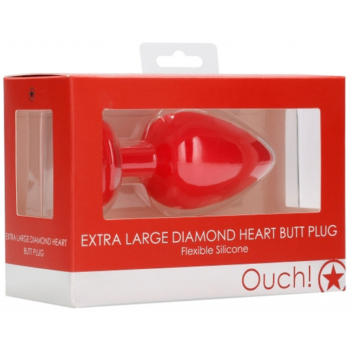 Extra Large Heart Butt Plug