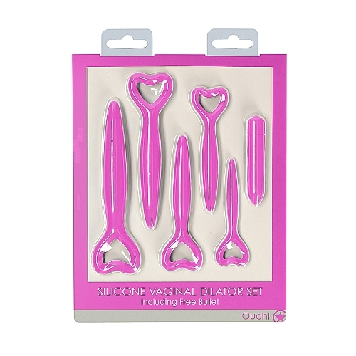 Silicone Vaginal Dilator Vibe Set