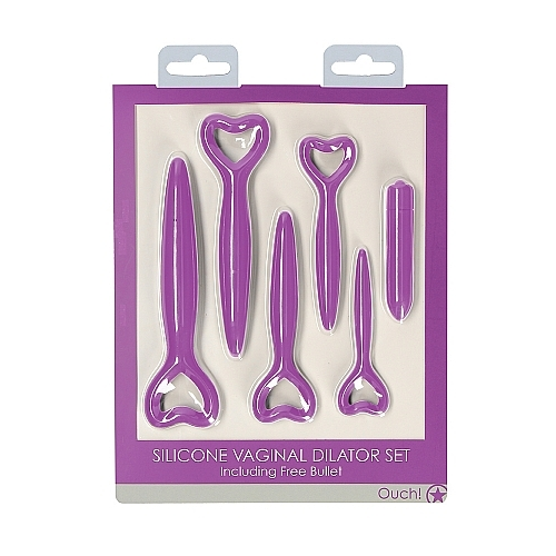 Silicone Vaginal Dilator Vibe Set