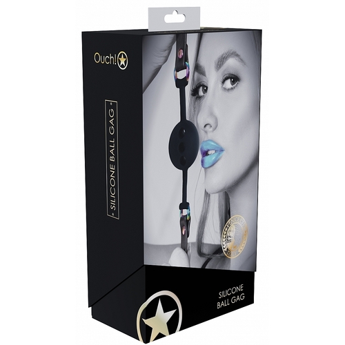 Ouch! Venice Collection - Silicone Ball Gag